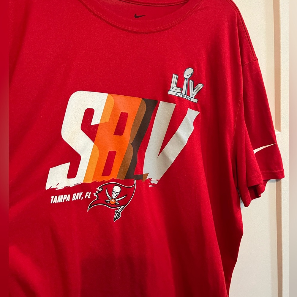 Nike Red Super Bowl LIV Tshirt